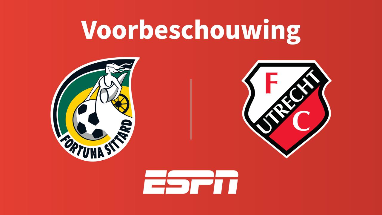 Pregame Fortuna Sittard vs FC Utrecht 10/28/2023